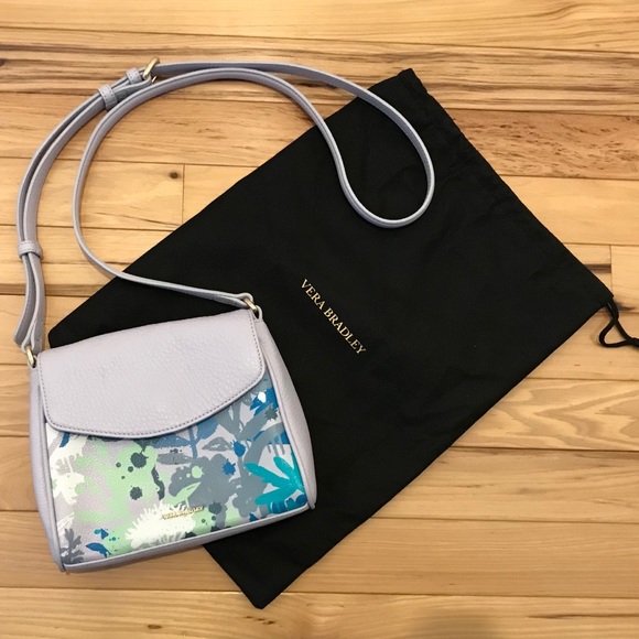 Vera Bradley Handbags - Vera Bradley - Sarah Crossbody - Camofloral Grey